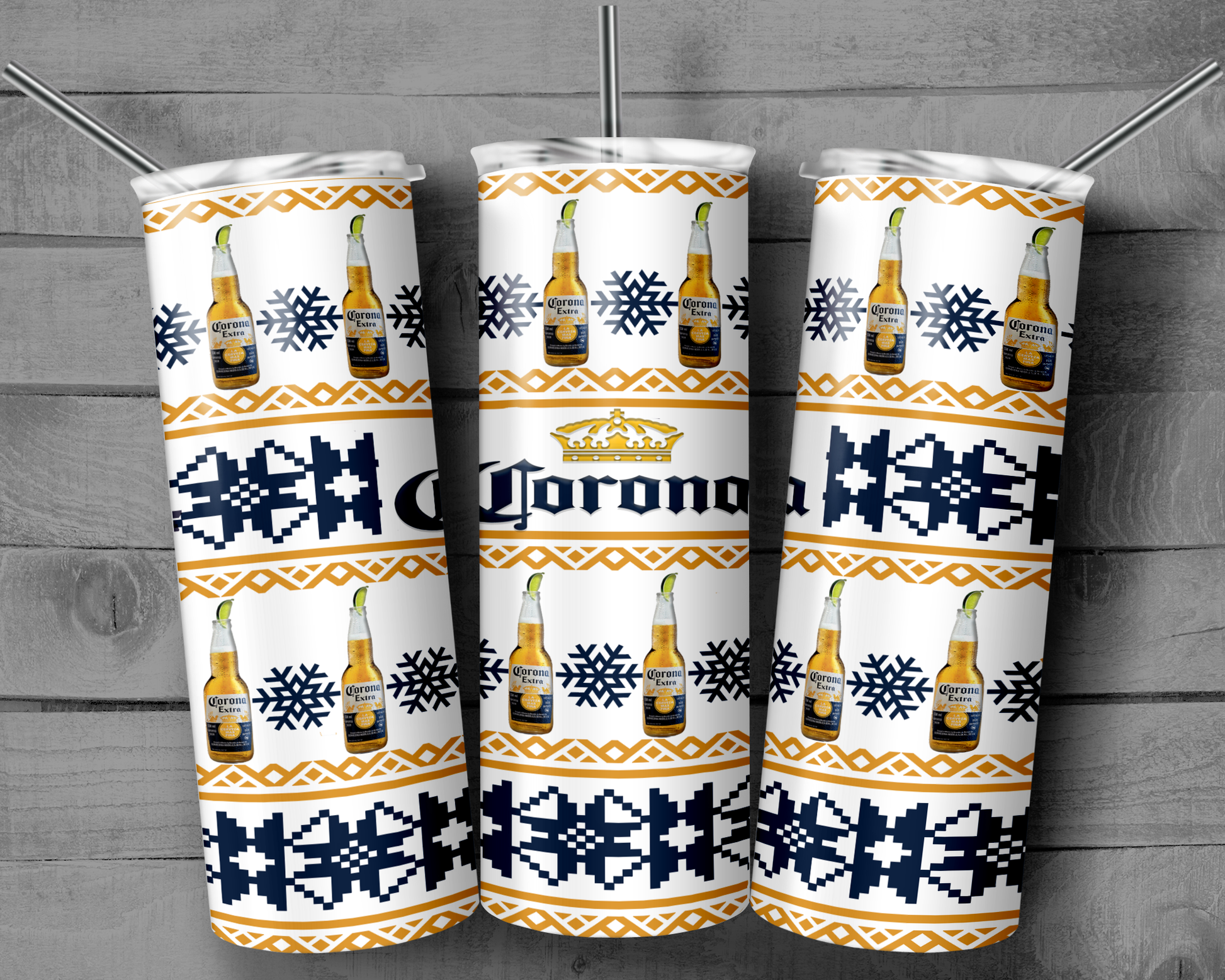 Corona Ugly Sweater Tumbler