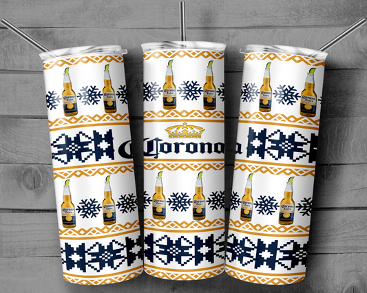 Corona Ugly Sweater Tumbler